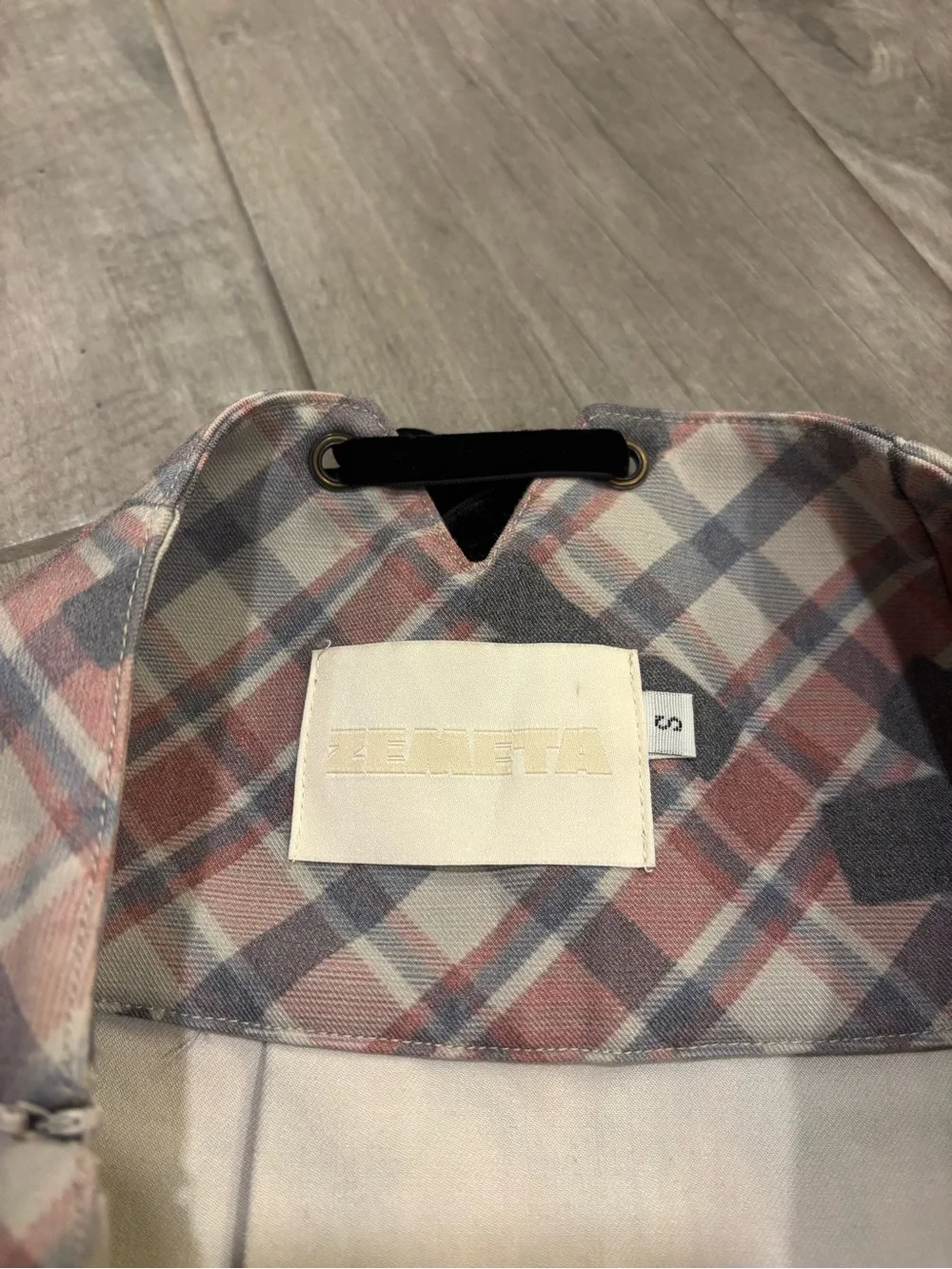 ZEMETA Ribbon Wrap Up Micro Skirt